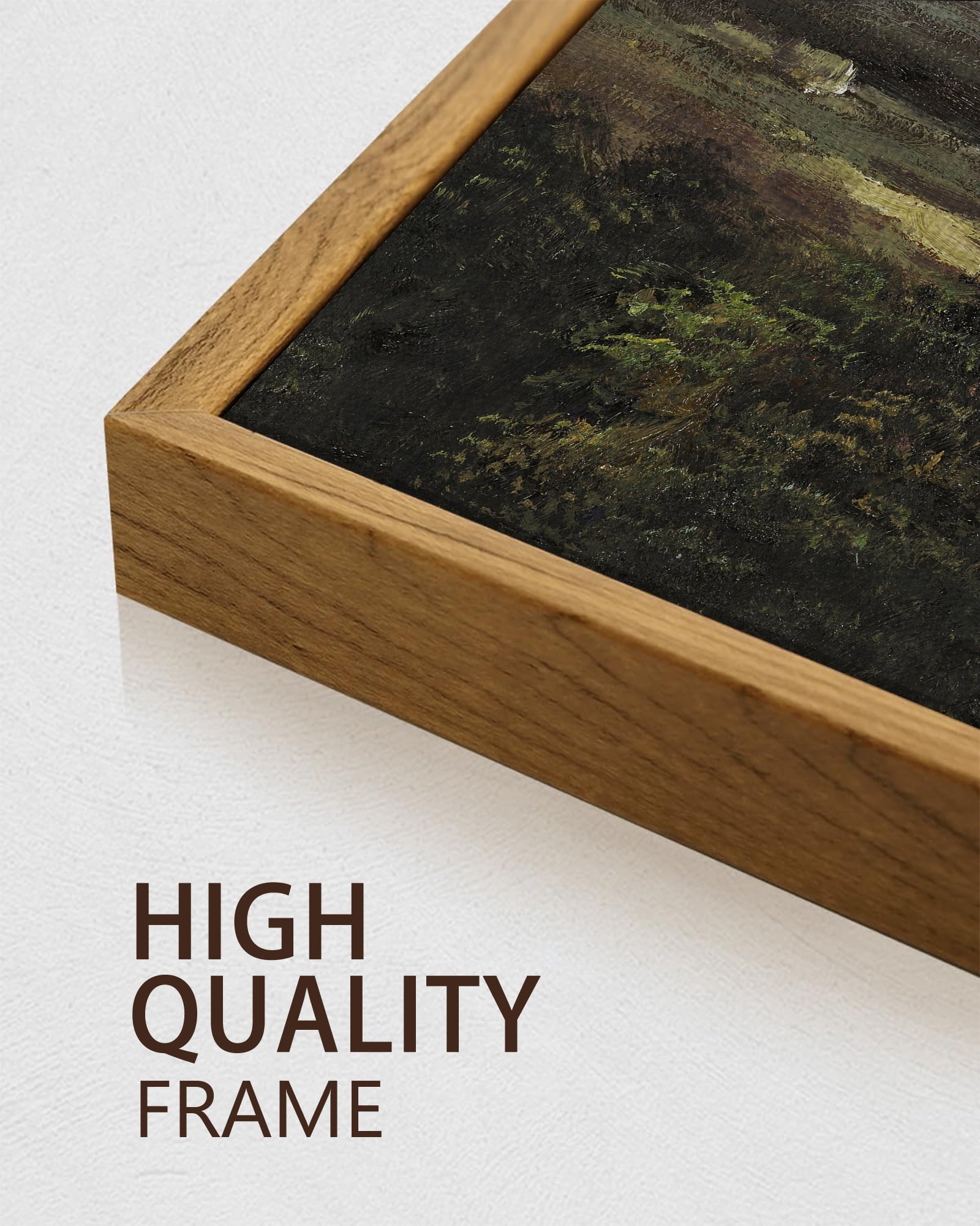 Drsoum Vintage Landscape Wall Art Wilderness Mountain Retro Classic Farmhouse Paints Rustic 11x14in3pcs Natural Framed