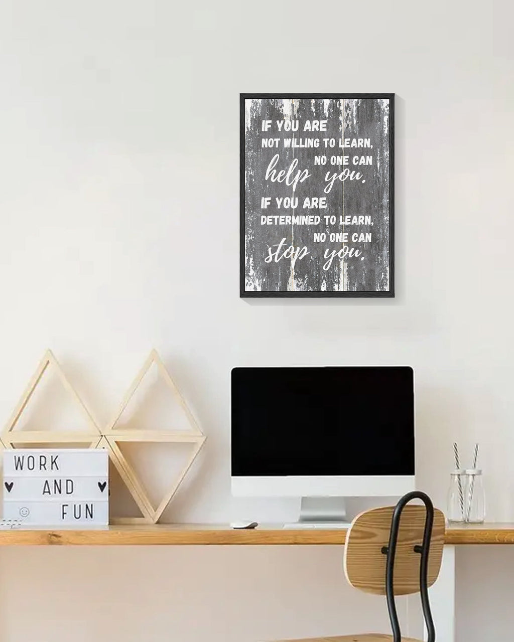 Inspirational 11x14in Black Framed Wall Art if You Are Motivational Quote Sayings Office Home Decor Encouraging Positive Posters Prints