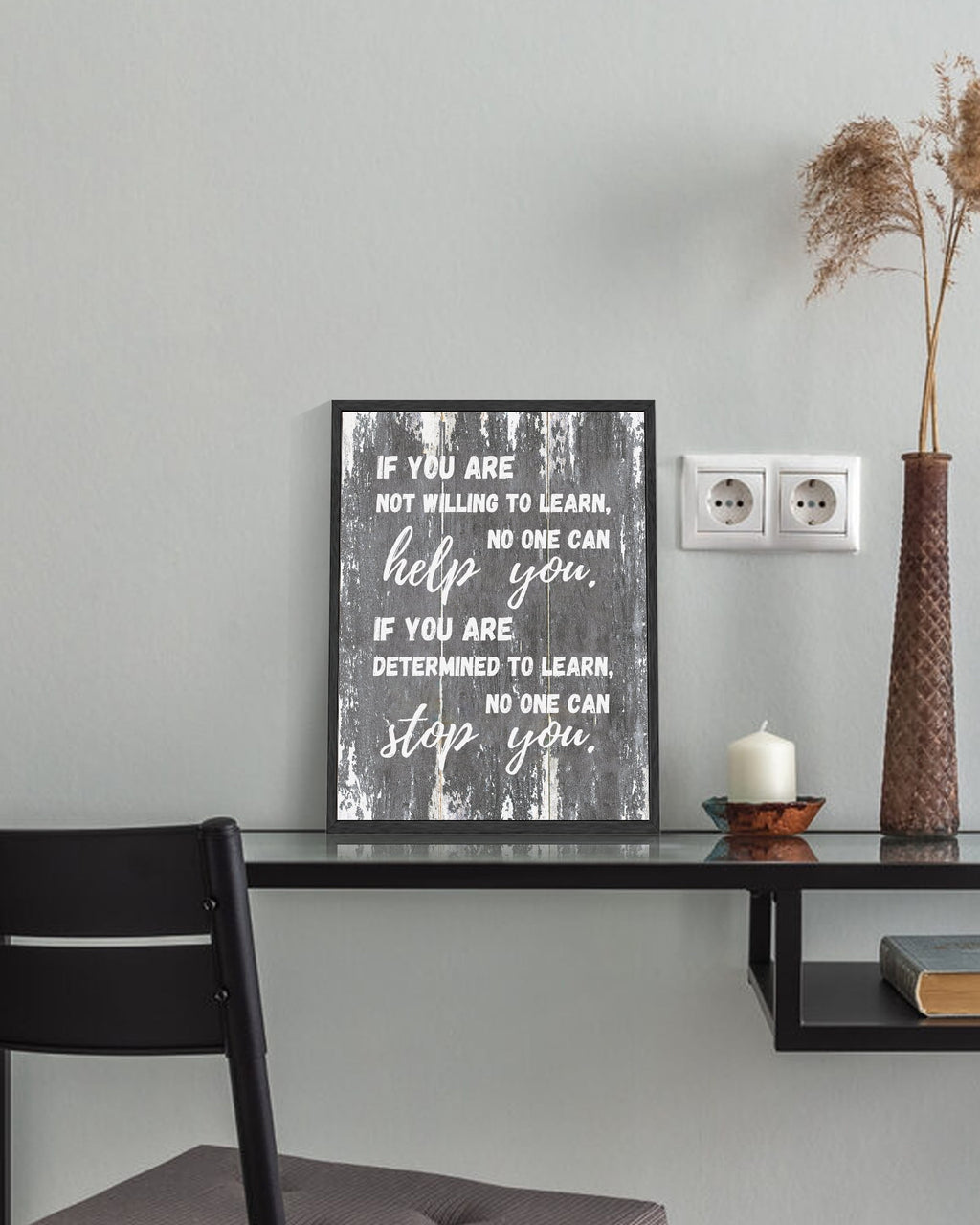 Inspirational 11x14in Black Framed Wall Art if You Are Motivational Quote Sayings Office Home Decor Encouraging Positive Posters Prints