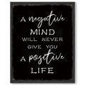 8x10in Black Framed Motivational Canvas Wall Art Inspirational Quote Sayings Office Home Decor Prints Encouraging Positive Posters Painting