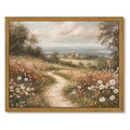 Drsoum Vintage Landscape Framed Canvas Wall Art 8x10 Inch