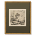 Drsoum Vintage Landscape Framed Canvas Wall Art 8x10 Inch