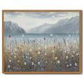 Drsoum Wild Floral Wall Art Coastal wall decor Prints Farmhouse Kitchen Bathroom Office - 8x10in Nature Framed
