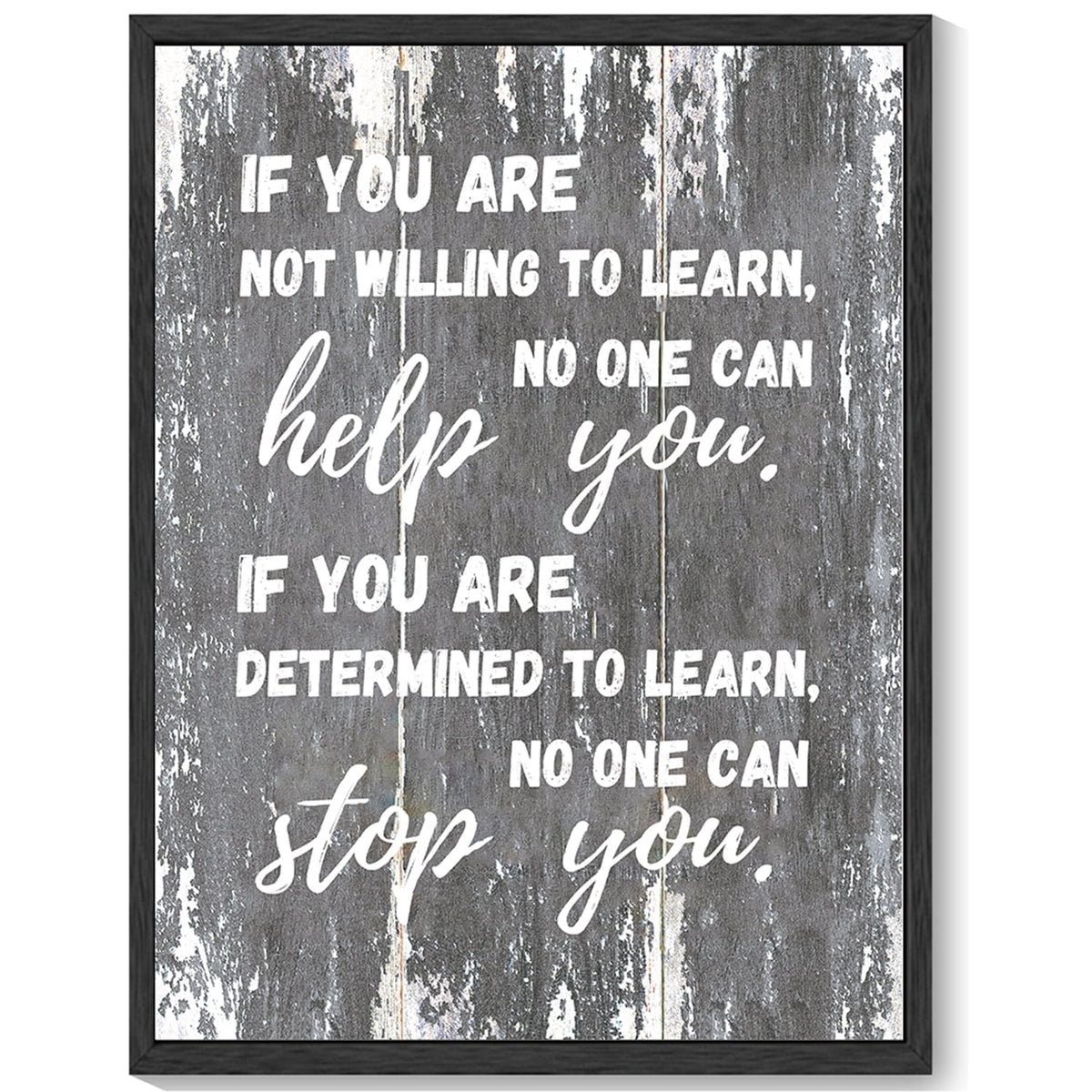Inspirational 11x14in Black Framed Wall Art if You Are Motivational Quote Sayings Office Home Decor Encouraging Positive Posters Prints