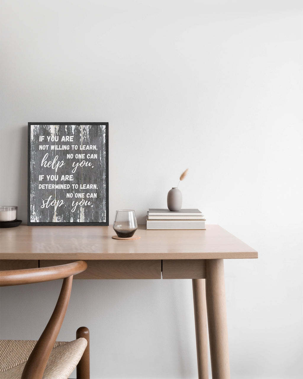 8x10in Black Framed Inspirational Wall Art if You Are Motivational Quote Sayings Office Home Decor Encouraging Positive Posters Prints