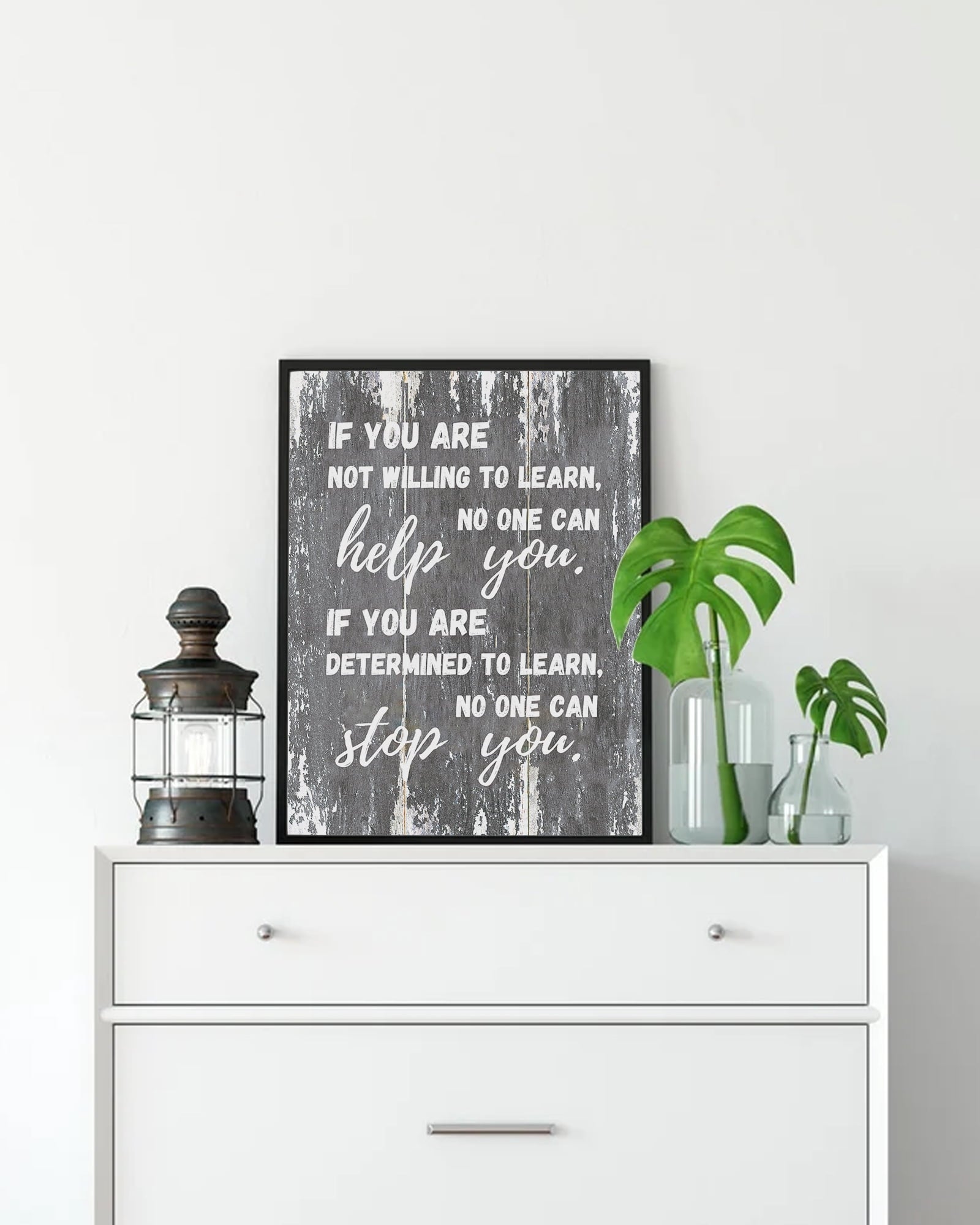 Inspirational 11x14in Black Framed Wall Art if You Are Motivational Quote Sayings Office Home Decor Encouraging Positive Posters Prints
