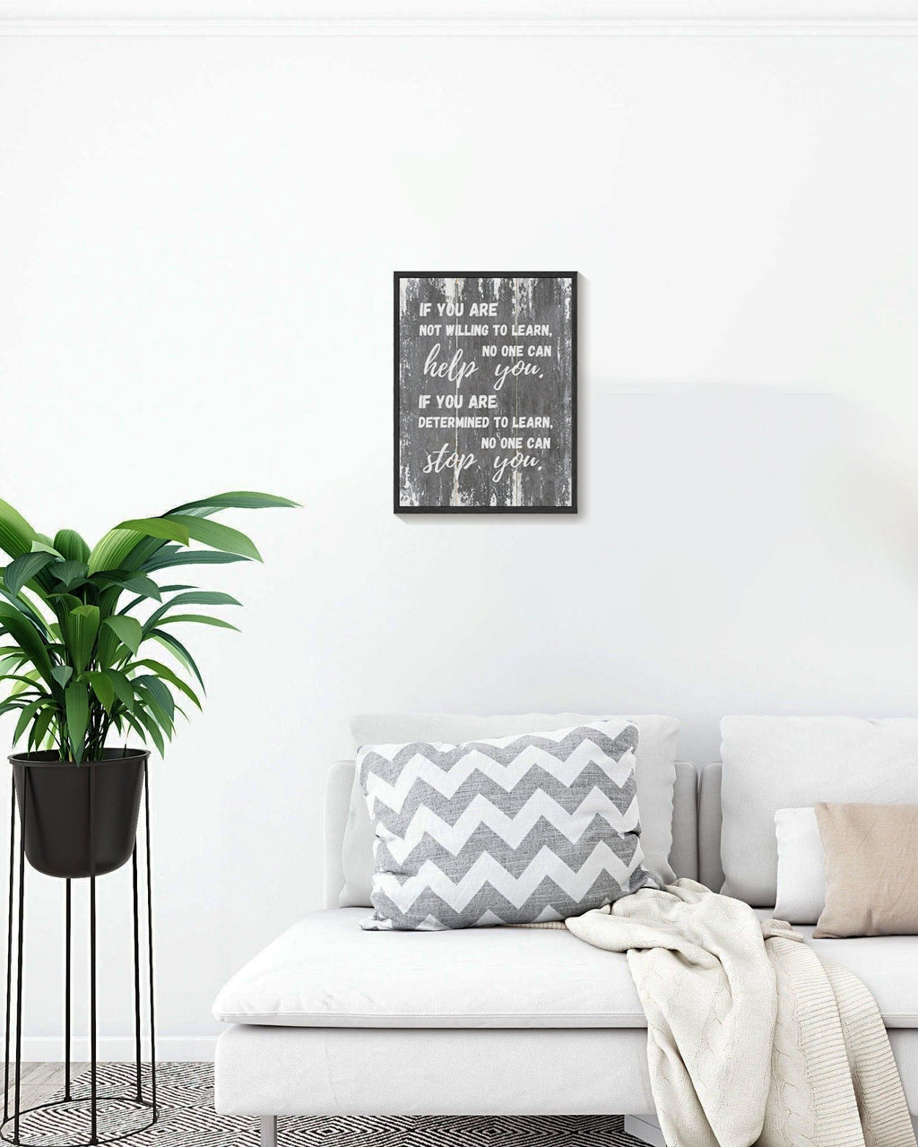 Inspirational 11x14in Black Framed Wall Art if You Are Motivational Quote Sayings Office Home Decor Encouraging Positive Posters Prints