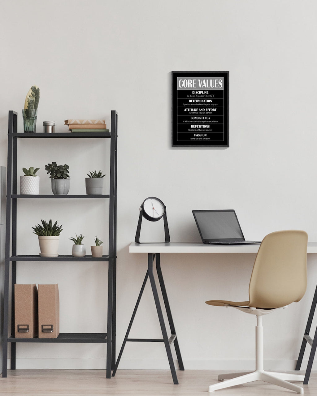 Inspirational 11x14in Black Framed Wall Art Men Succeed Note Motivational Quote Sayings Office Home Decor Prints Encouraging Positive Posters
